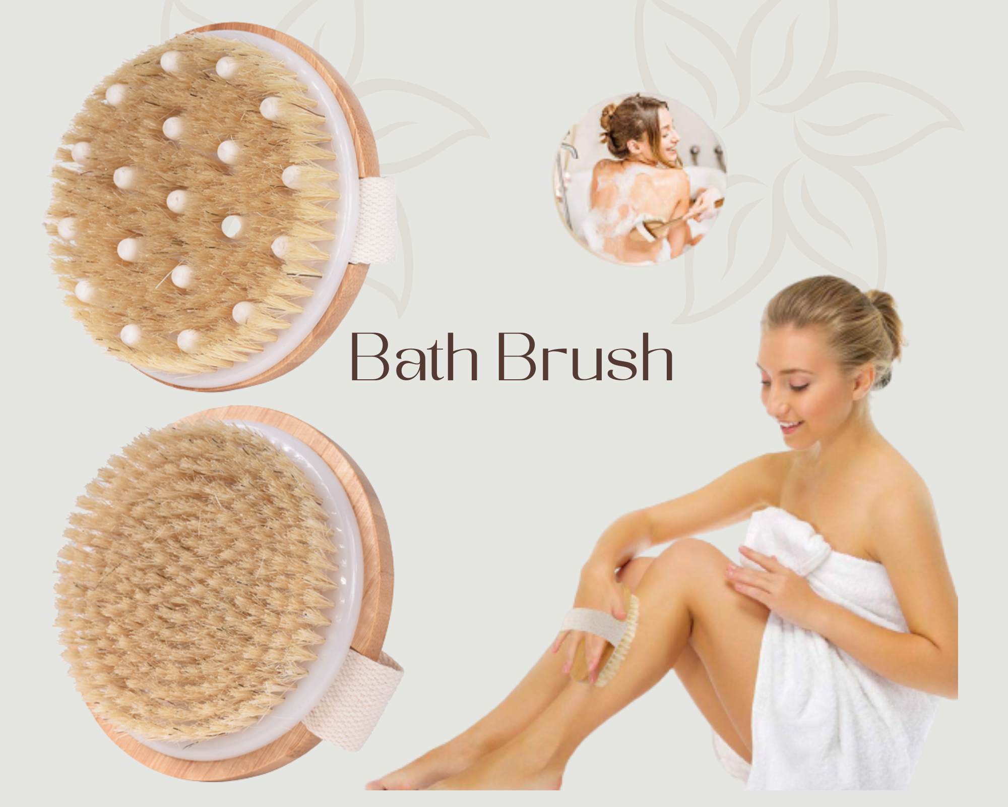 How to use Bath Brush? 