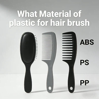 What Material of plastic for hair brush 