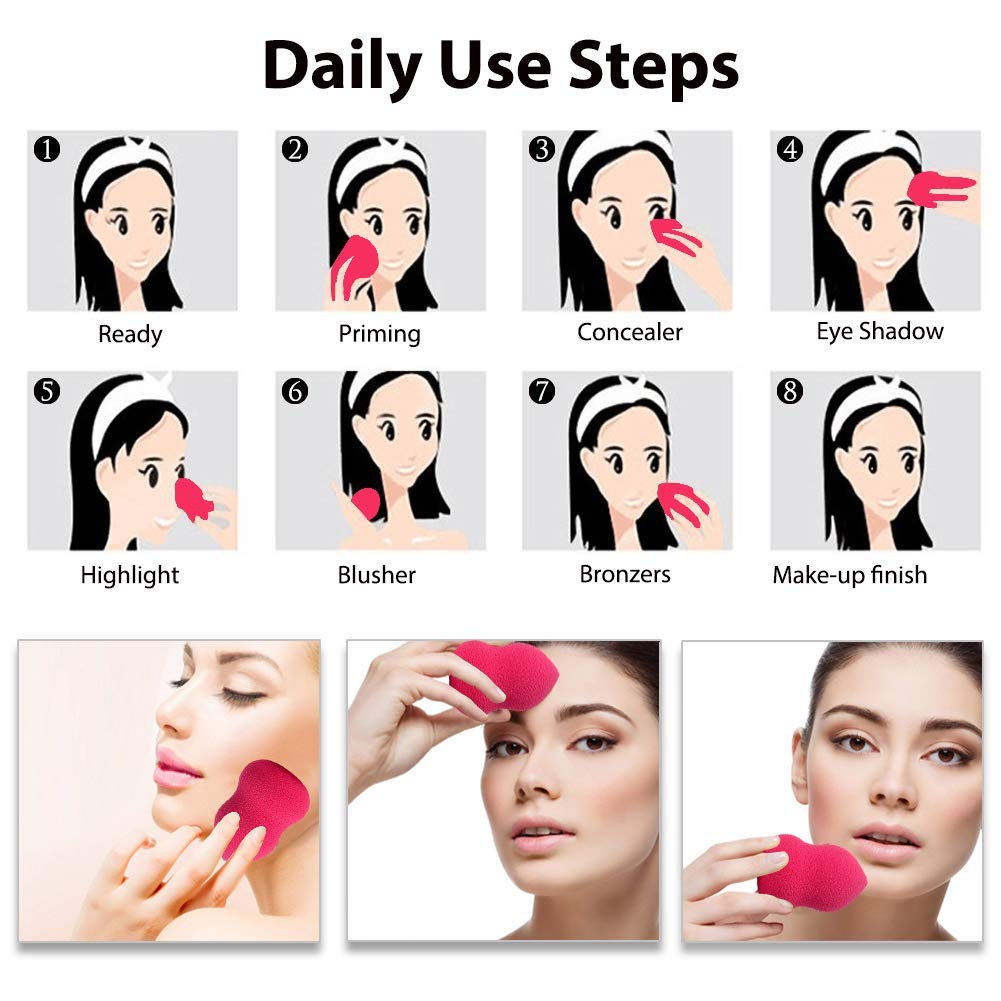 how to use makeup sponges 