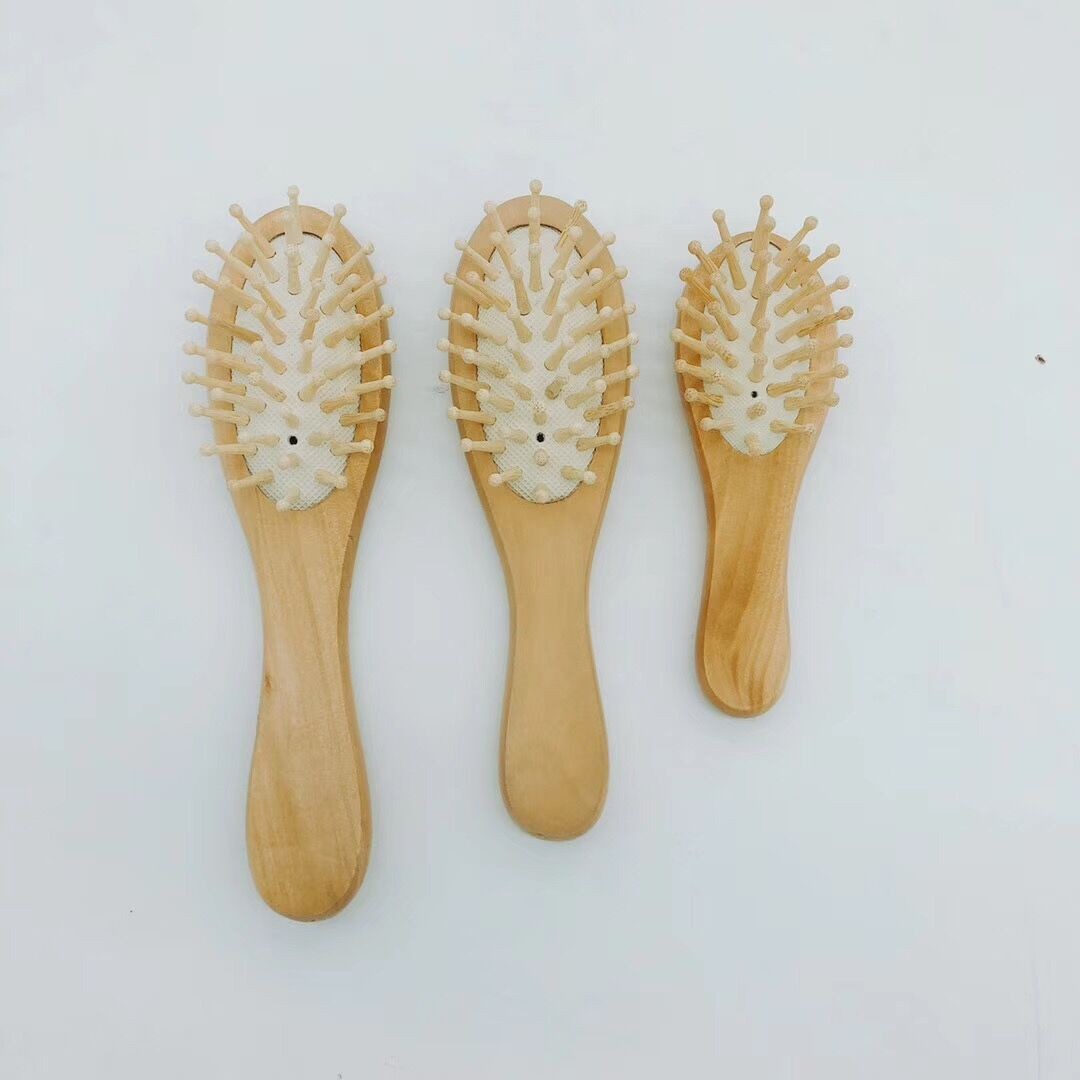 mini wooden brush 