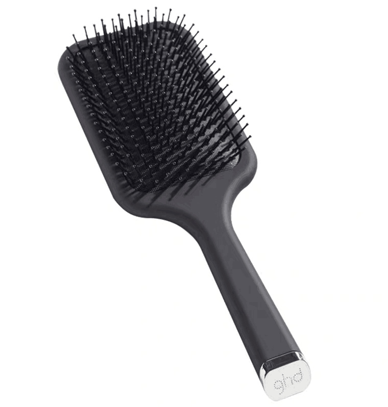 plastic paddle hair brush 
