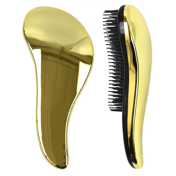 short and long fine bristle detangle brush