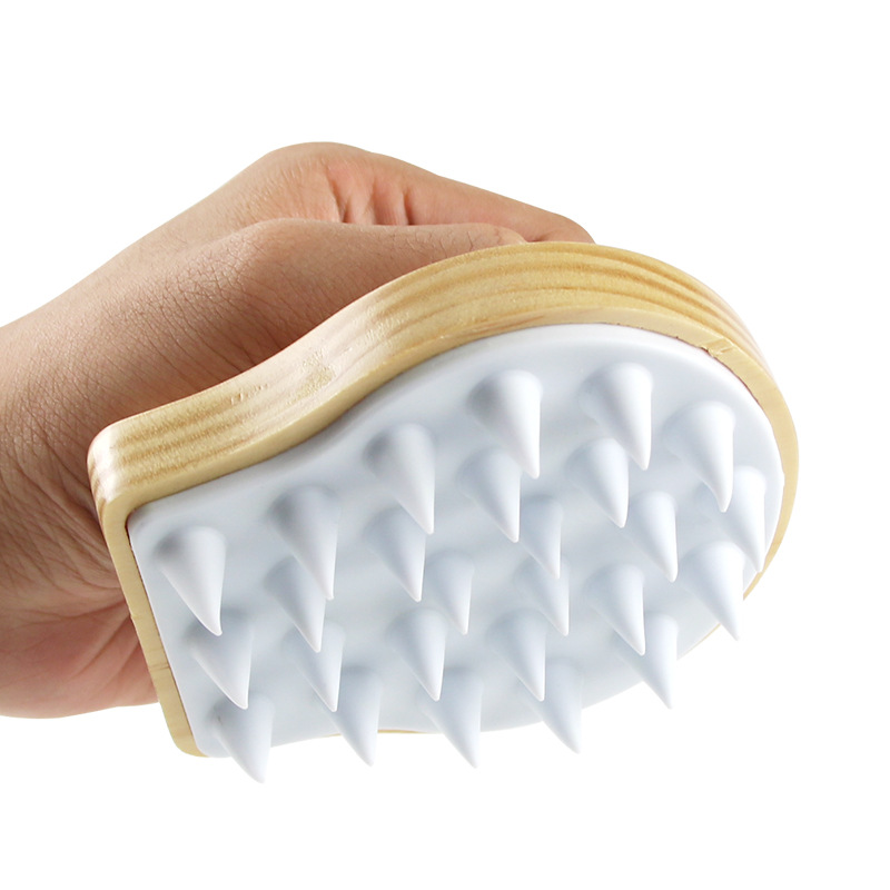 handle size bamboo head massage tool