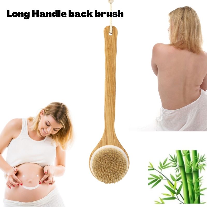 long handle bath brush for back pregnant