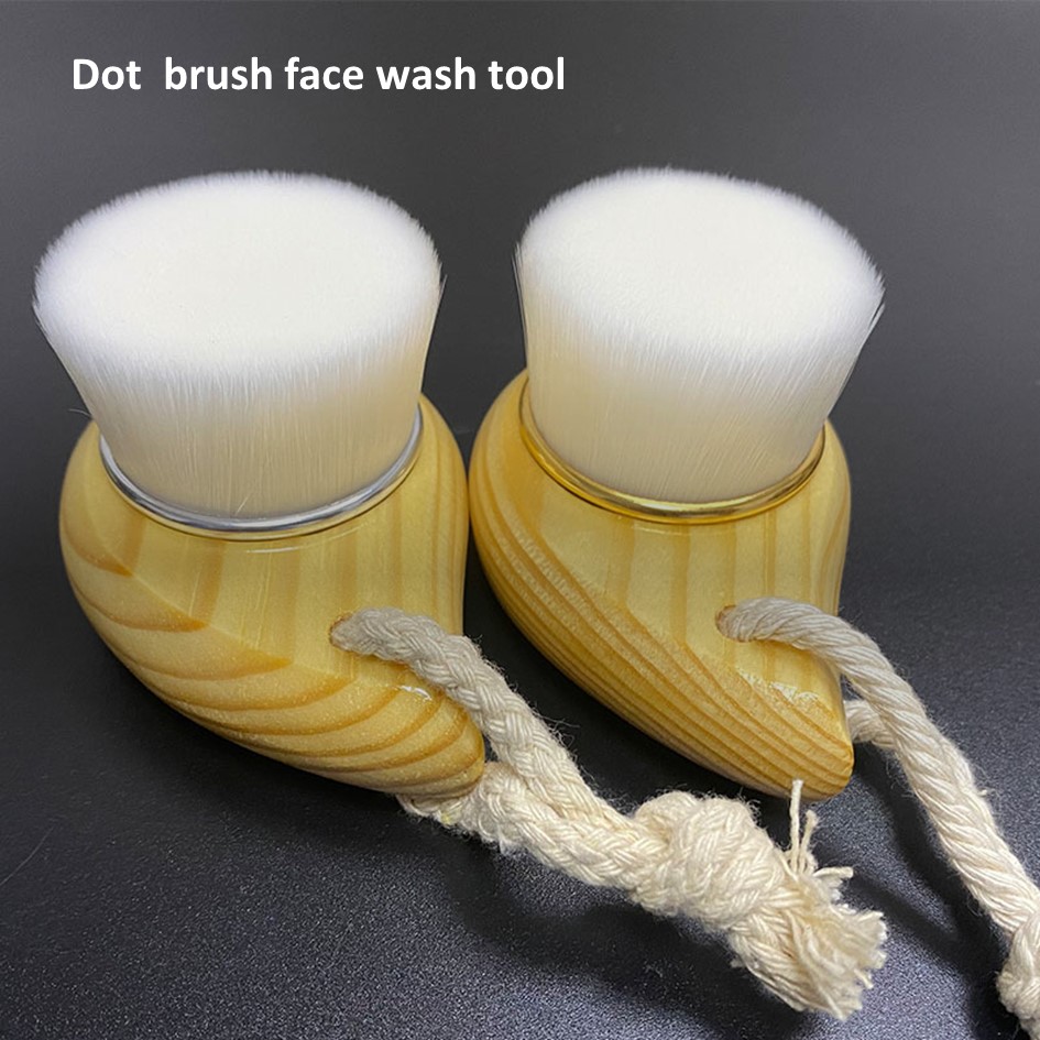 dot face wash brush