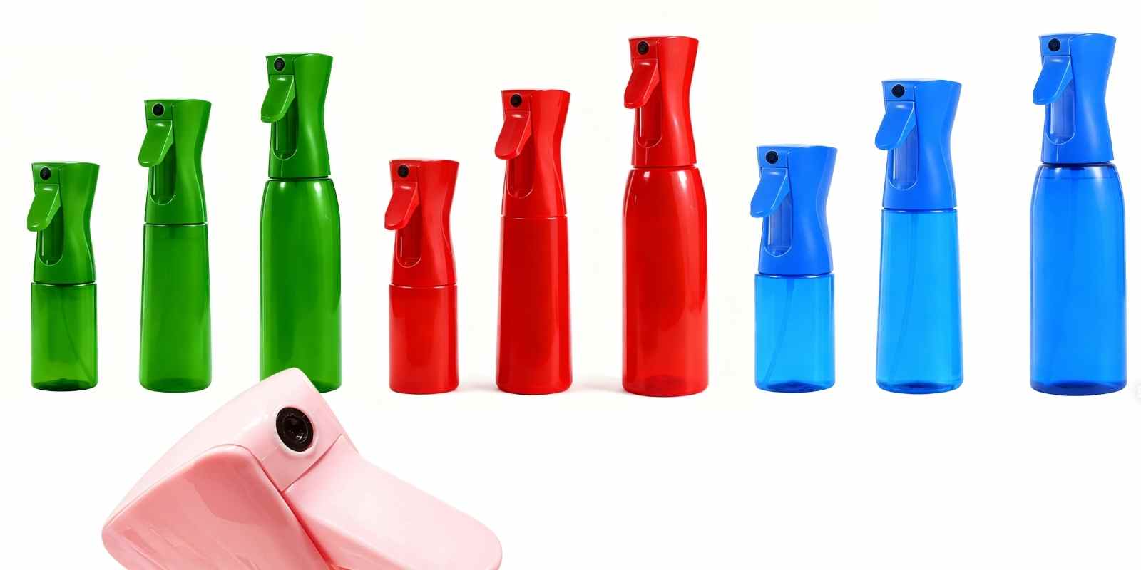 spray bottle for hair and slaon usage 
