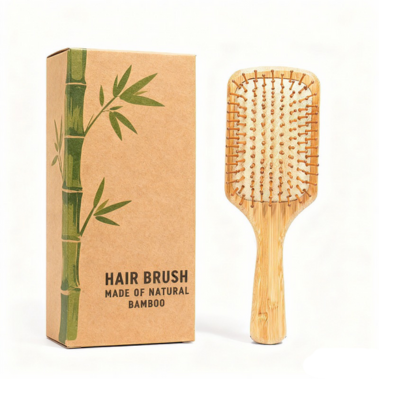 bamboo brush box 