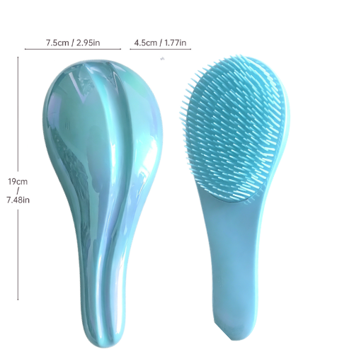 porable size of sunny detangler brush 