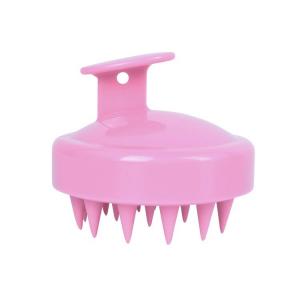 8cm plastic Soft Silicone Shampoo Scalp Brush