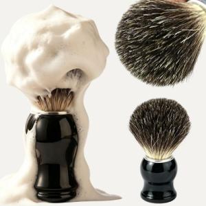 Pure Badger Hair Shaving Brushes, Premium Wet Shave Brush for Men, Ideal for wet shaving
