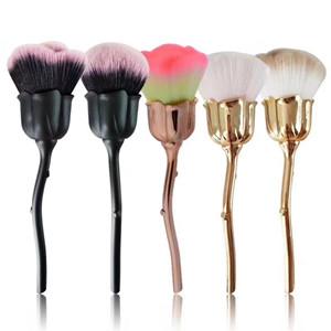 1pcs rose flowers type makeup brush 