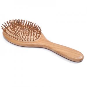 Oval Head Bamboo Hair Brush 