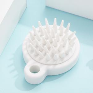 Silicone hair wash brush