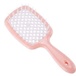 Customized Logo Paddle Type Detangling Vent Shower Hair Brush