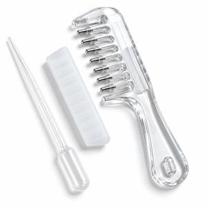 Scalp Oil Application Comb,Refillable scalp massager and liquid dispenser